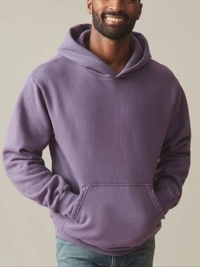 American Giant Unisex American Vintage Pullover XL Purple Sweatshirt NWOT